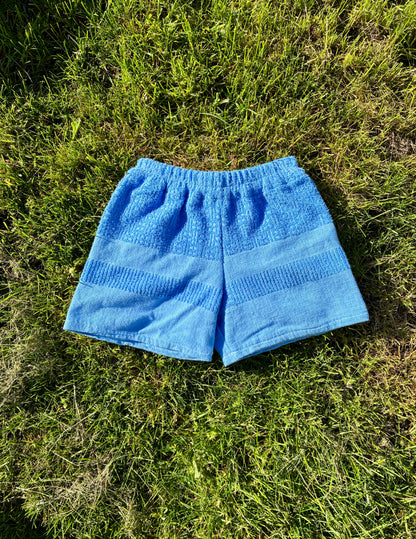 Play Shorts in Blue Towel (4T/5T)