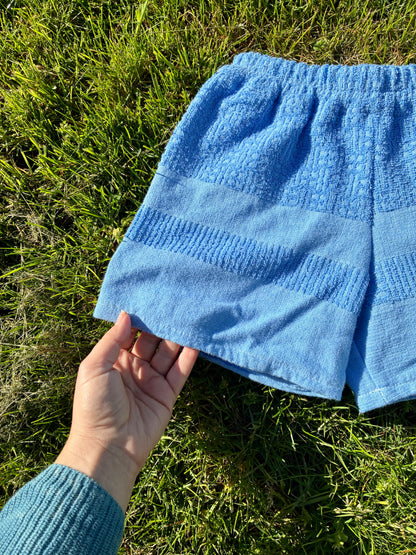 Play Shorts in Blue Towel (4T/5T)