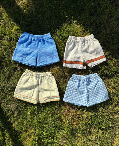 Play Shorts in Blue Towel (4T/5T)