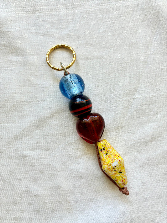 Beaded Bag Charm #1
