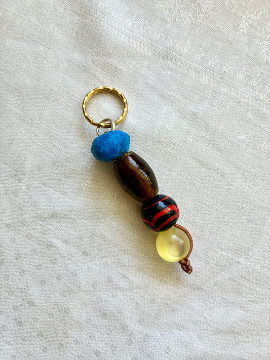Beaded Bag Charm #4