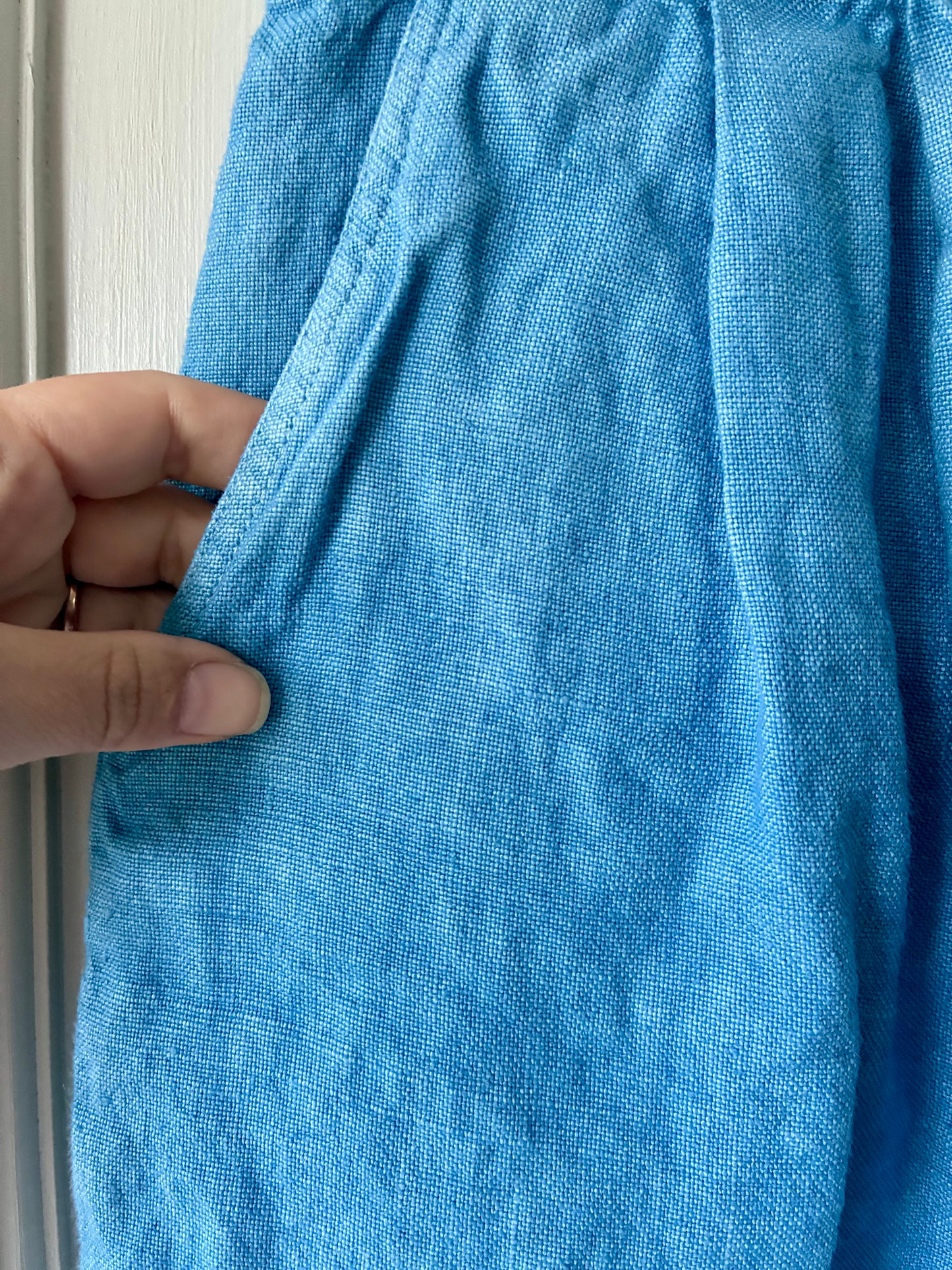 Indigo Linen Shorts (30")