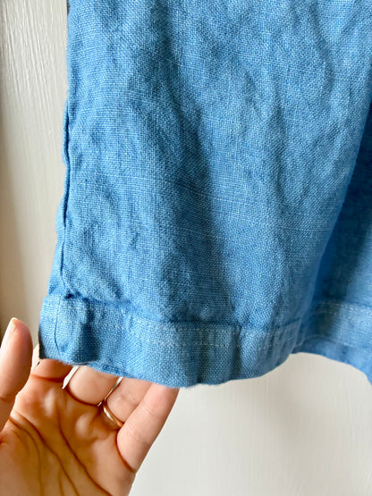 Indigo Linen Shorts (30")