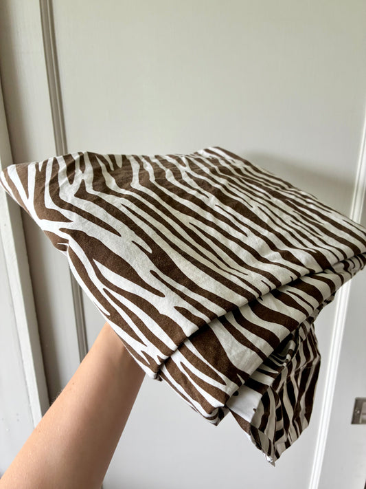 Play Pants in Chocolate Zebra (Made-to-Order)