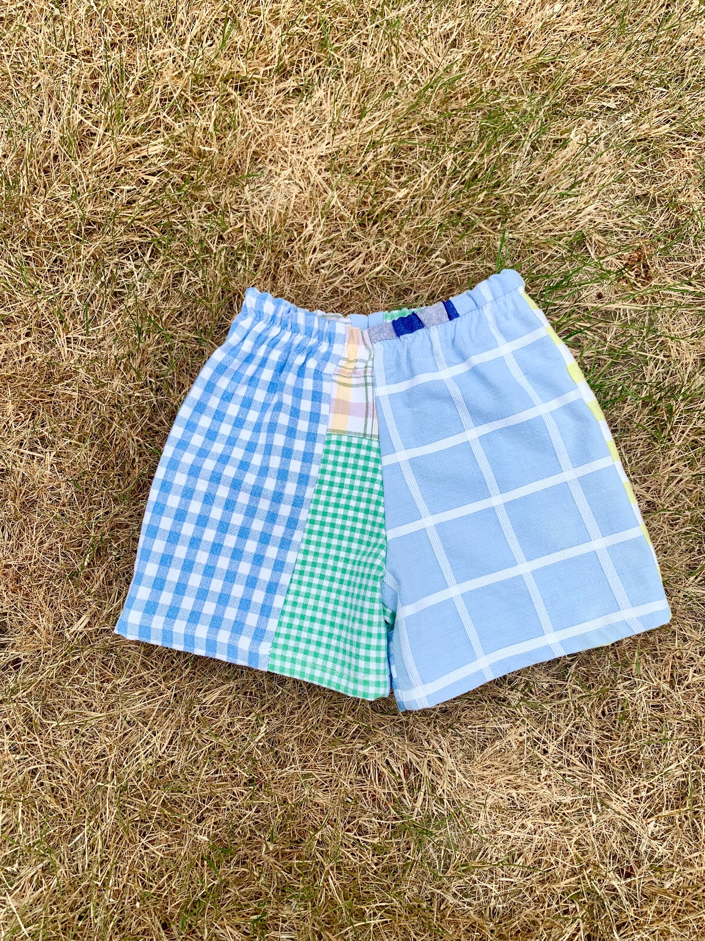 Patchy Picnic Shorts (3T/4T)