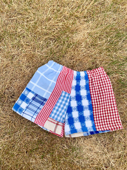 Patchy Picnic Shorts (4T/5T)