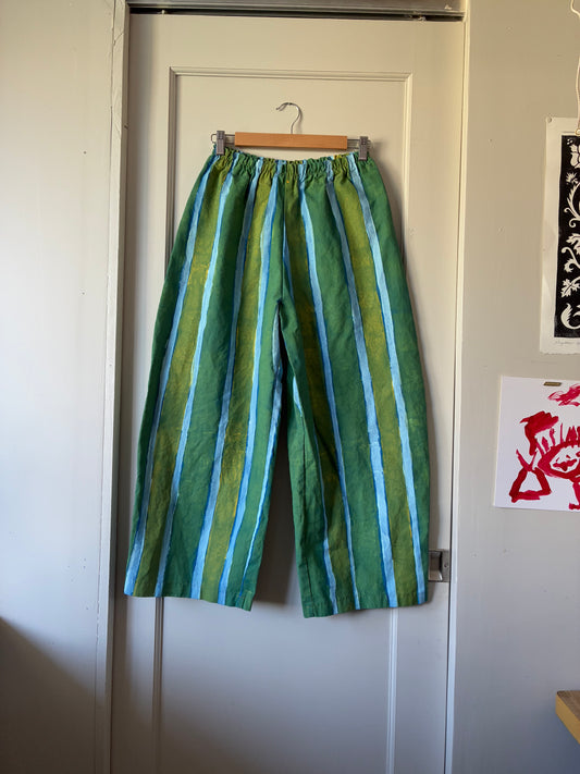 Panter Pants in Lemon/Lime/Cobalt (S/M)