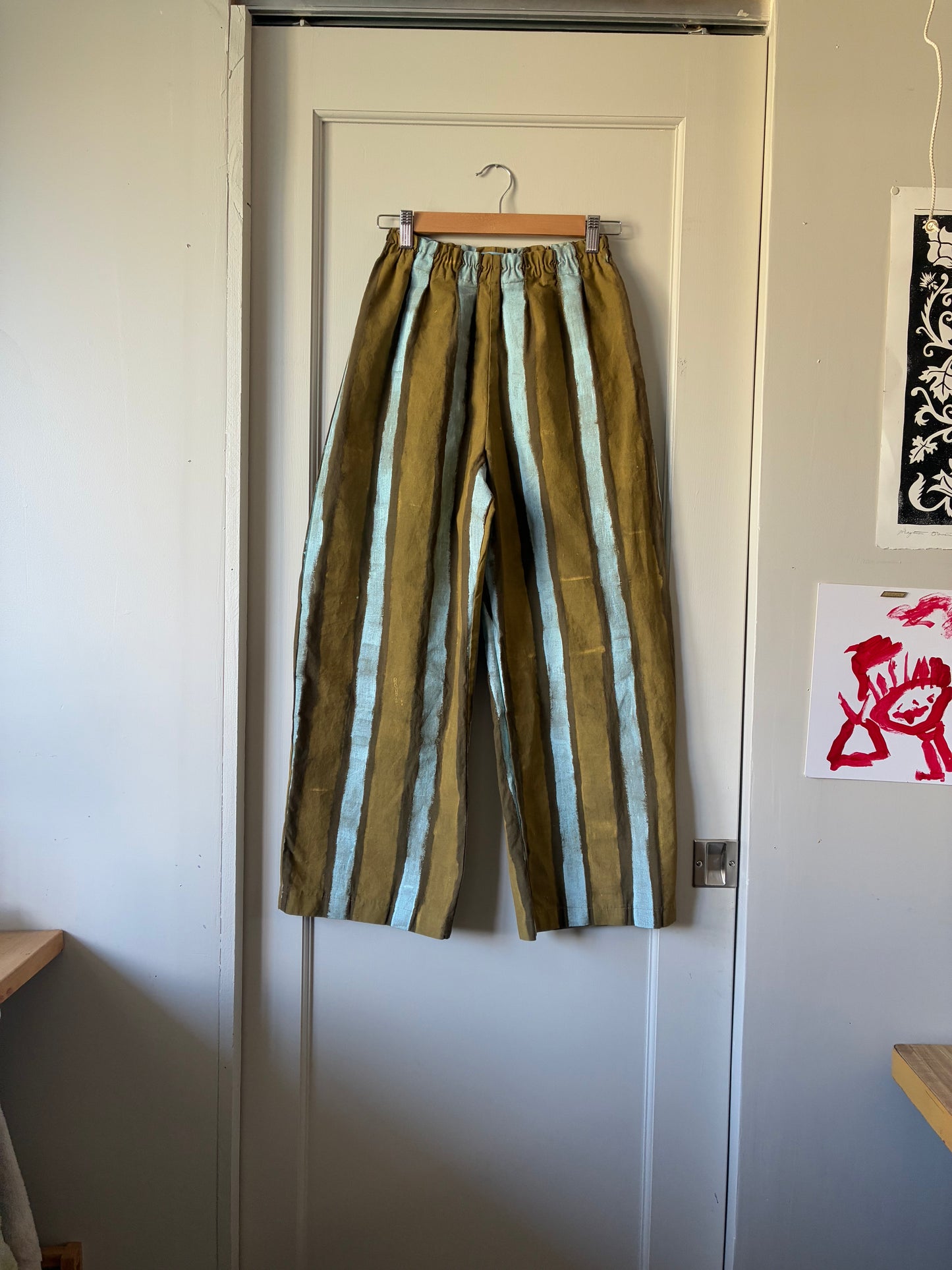 Panter Pants in Sky/Clay (XS/S)