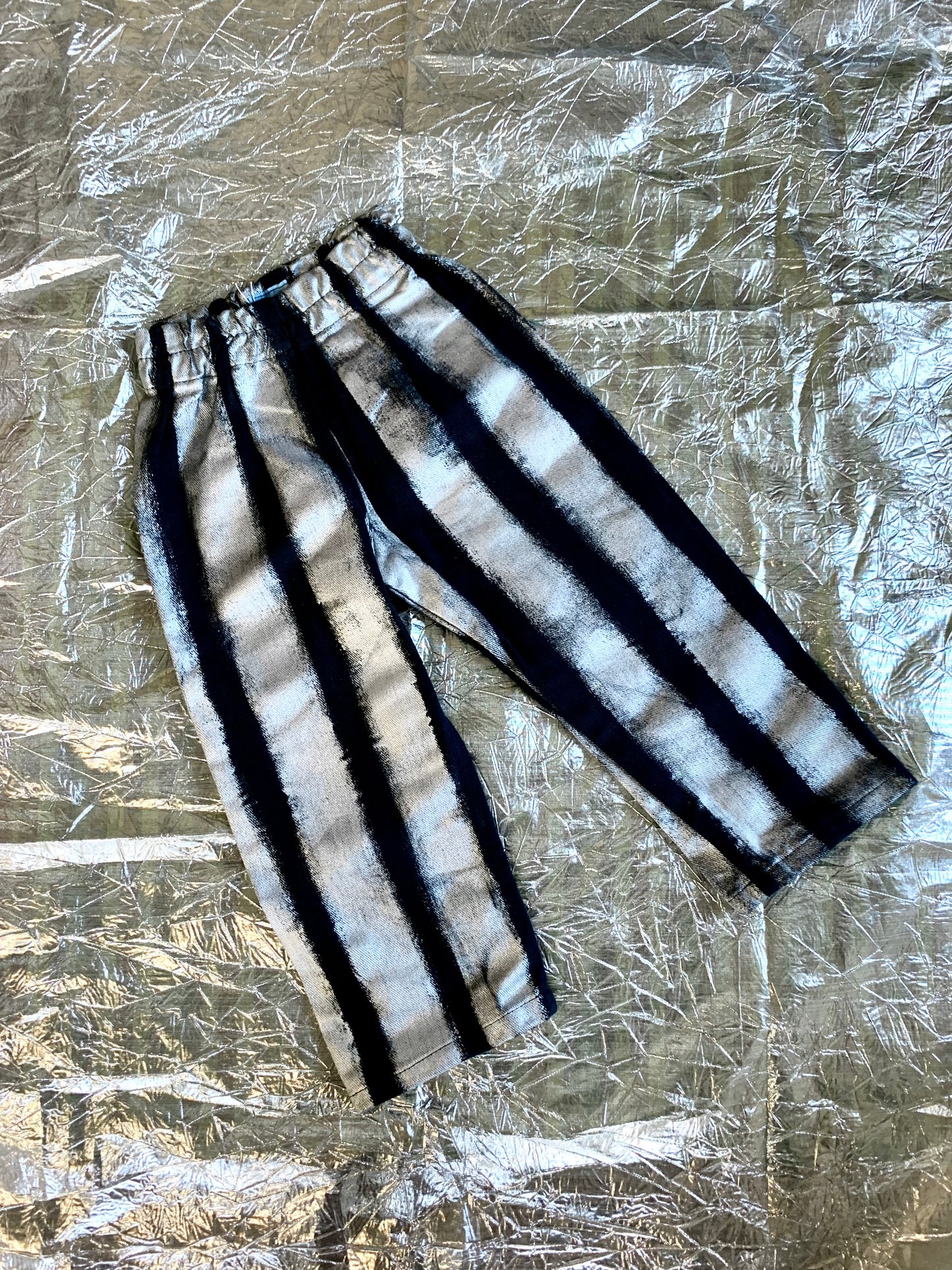 Fancy Pants in Silver Stripe (3-4Y)