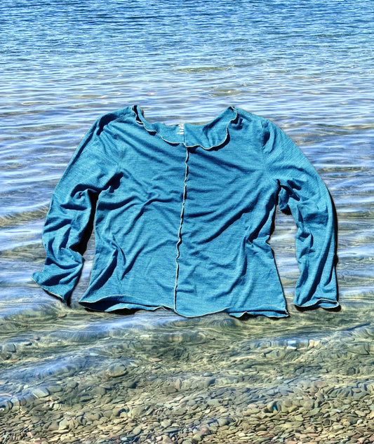 Contrast Sun Shirt #1