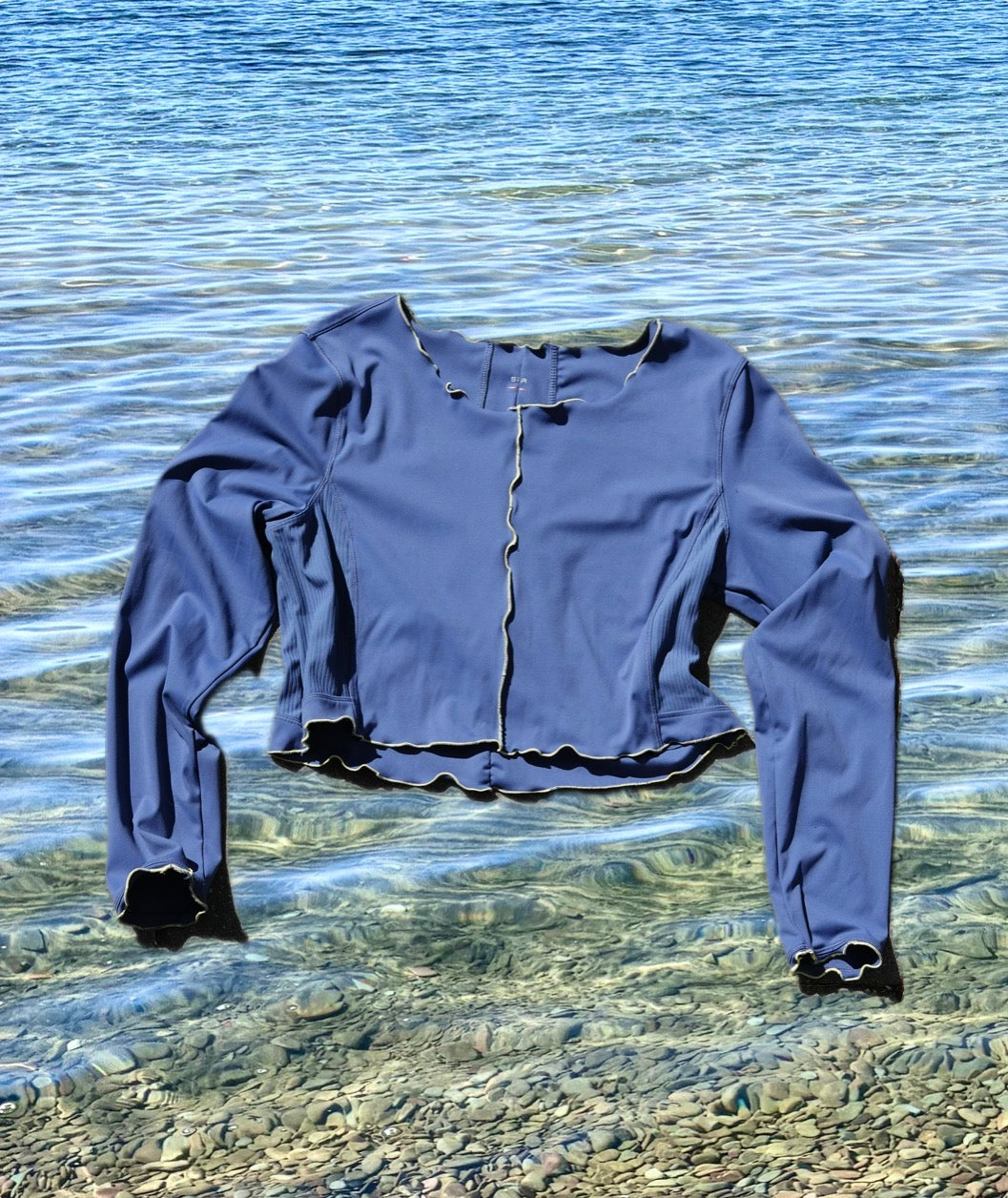 Contrast Sun Shirt #5
