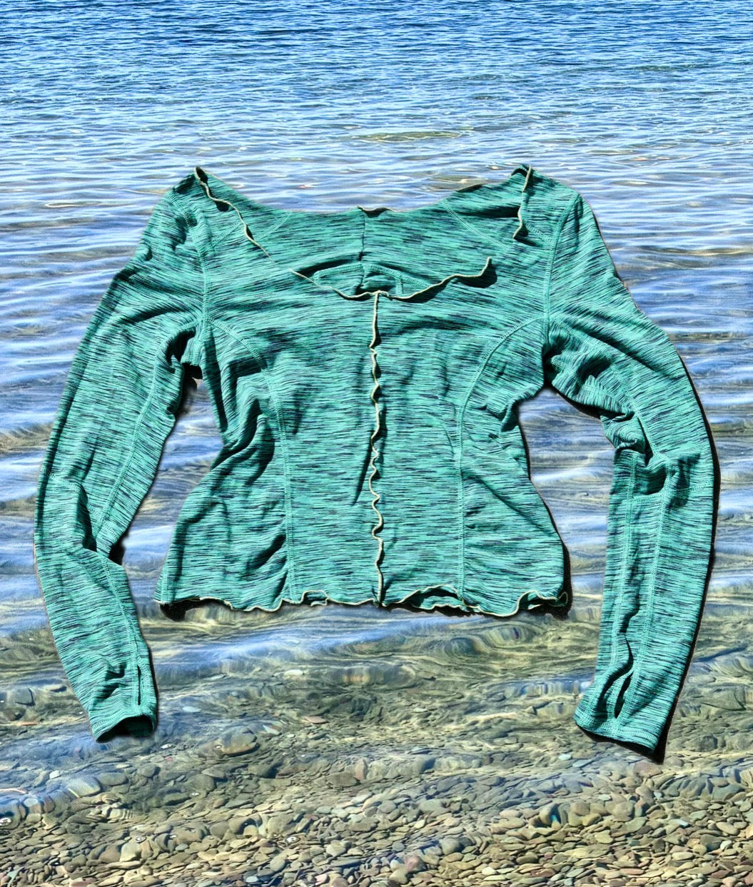 Contrast Sun Shirt #4