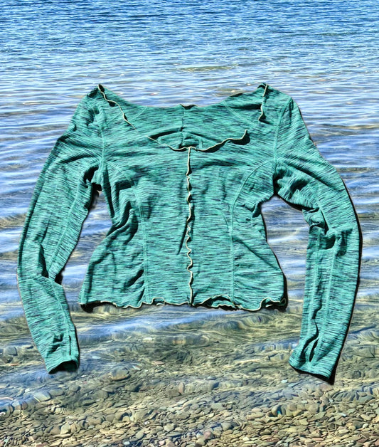 Contrast Sun Shirt #4