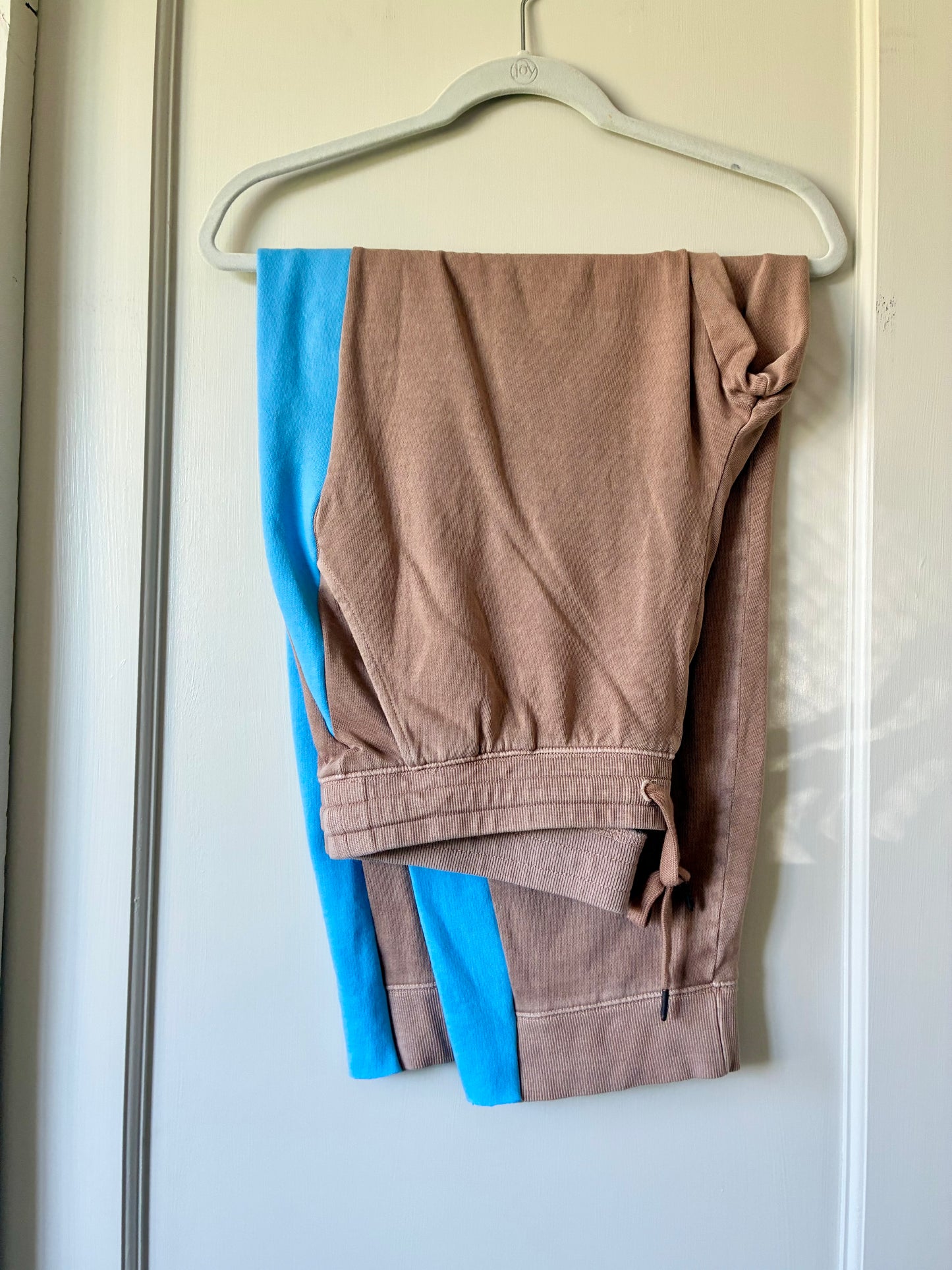 Wedge Sweats #12 (terracotta/sky)